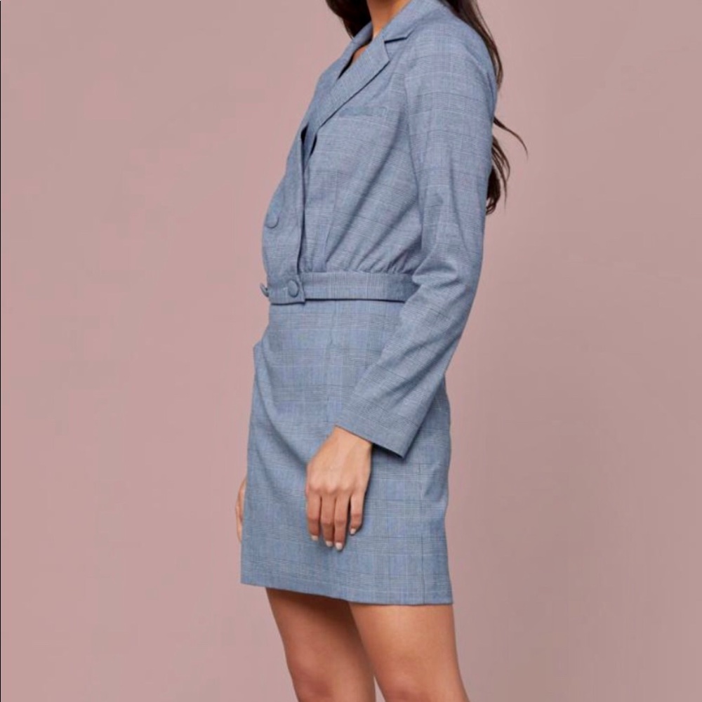 Bebe Houndstooth Suit